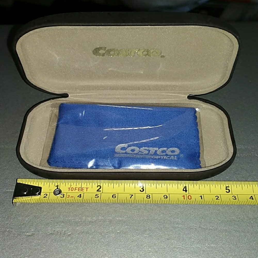 Solid glasses case holder to him clip ons